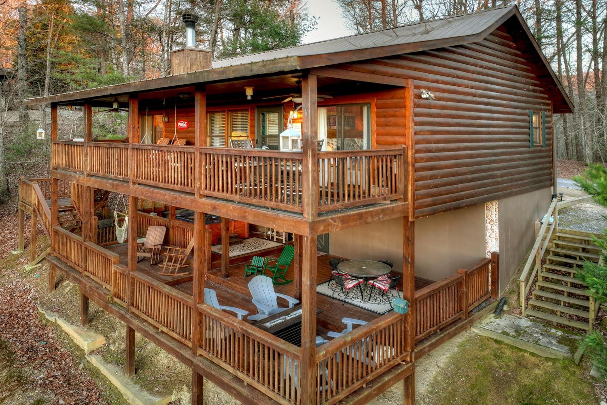 Villa Talking Leaves Hot Tub Firepit And Comfy King Beds Ellijay Exterior foto